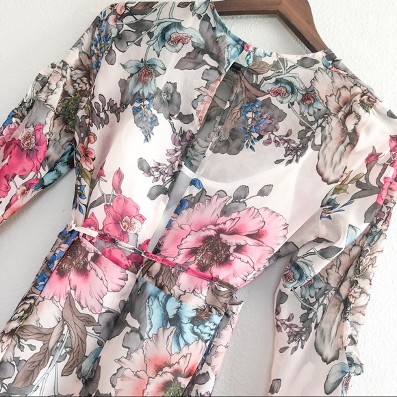 Topshop “Pop Floral Ruffle” Dress - Picture 7 of 8